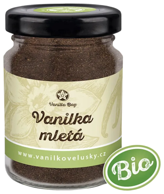 BIO mletá vanilka z Madagaskaru